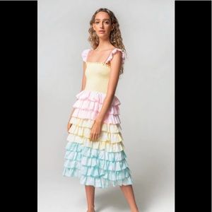 Copy- NWT ruffle smocking dress